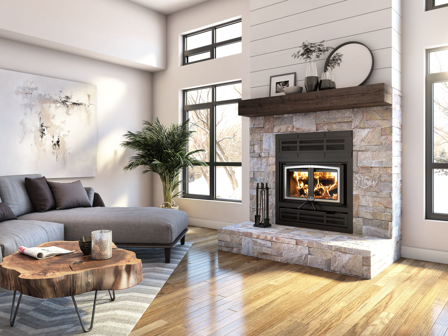 Osburn Everest II Wood Fireplace
