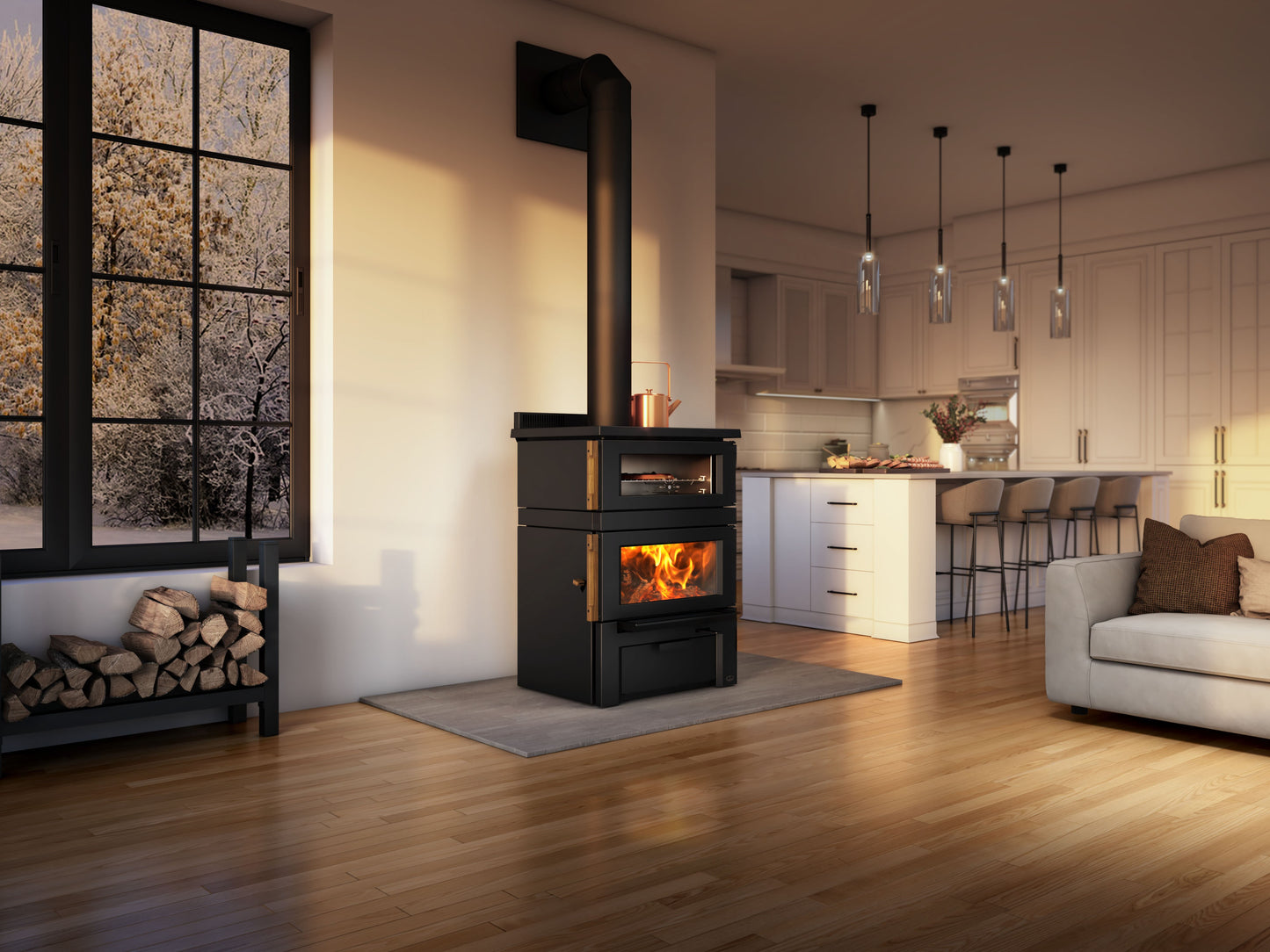 Osburn Gusto Wood Cook Stove