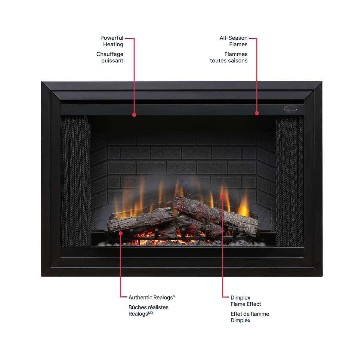 Dimplex BF Series Electric Fireplace