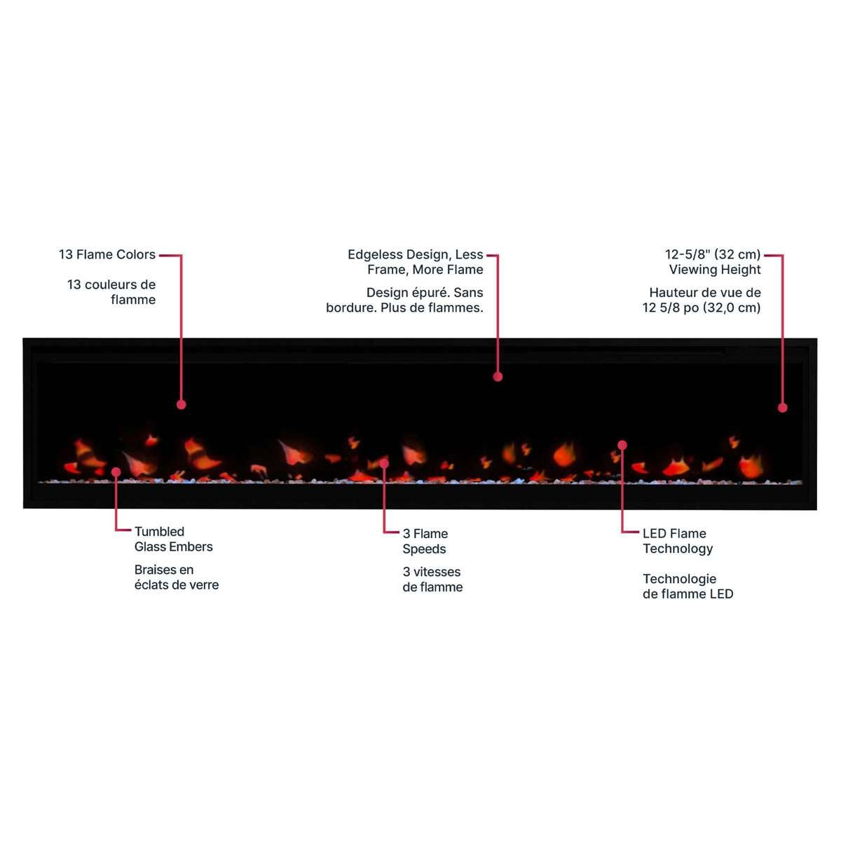 Dimplex Vital Essence Electric Fireplace