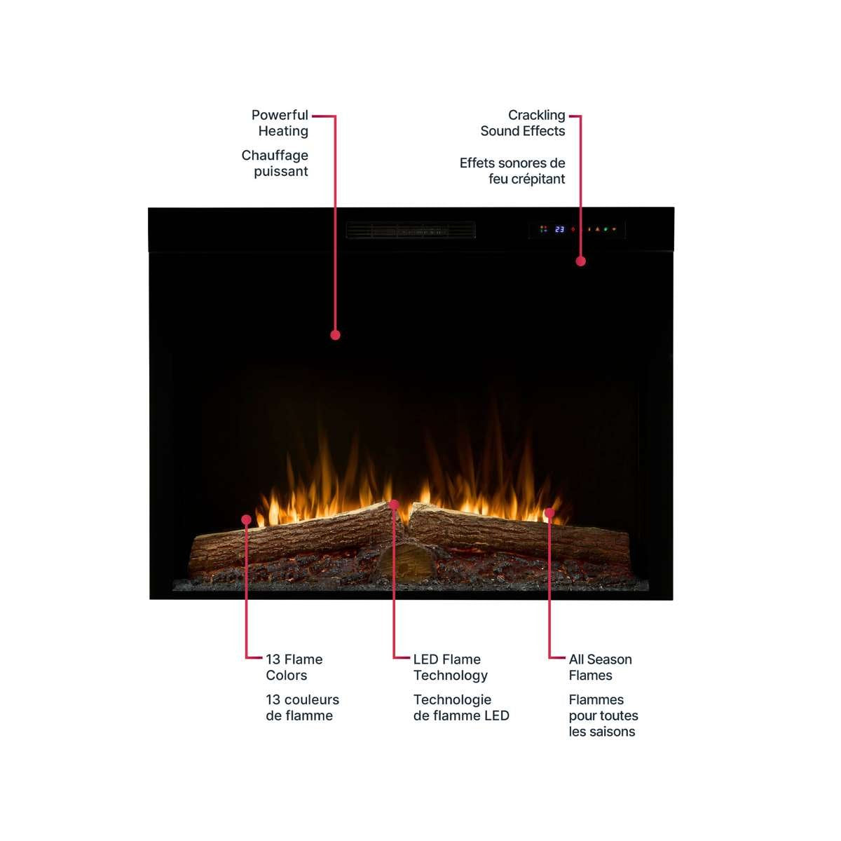 Dimplex Vital Spark Built-in Electric Firebox