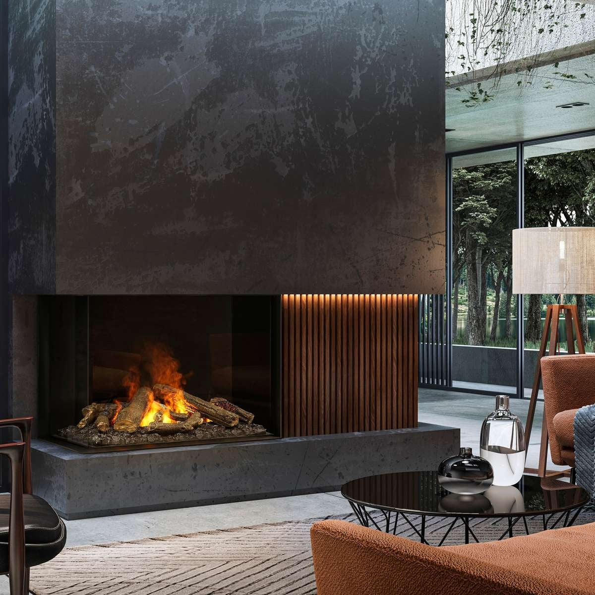 Dimplex e-MatriX 35" Electric Fireplace