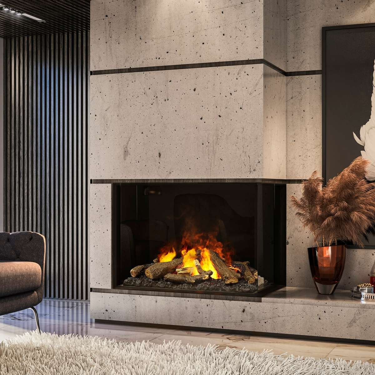 Dimplex e-MatriX 35" Electric Fireplace