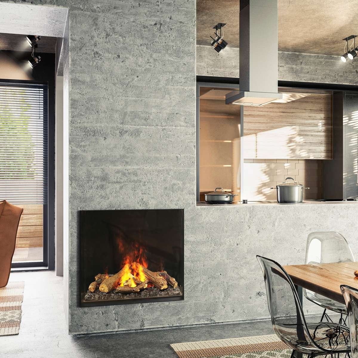 Dimplex e-MatriX 35" Electric Fireplace