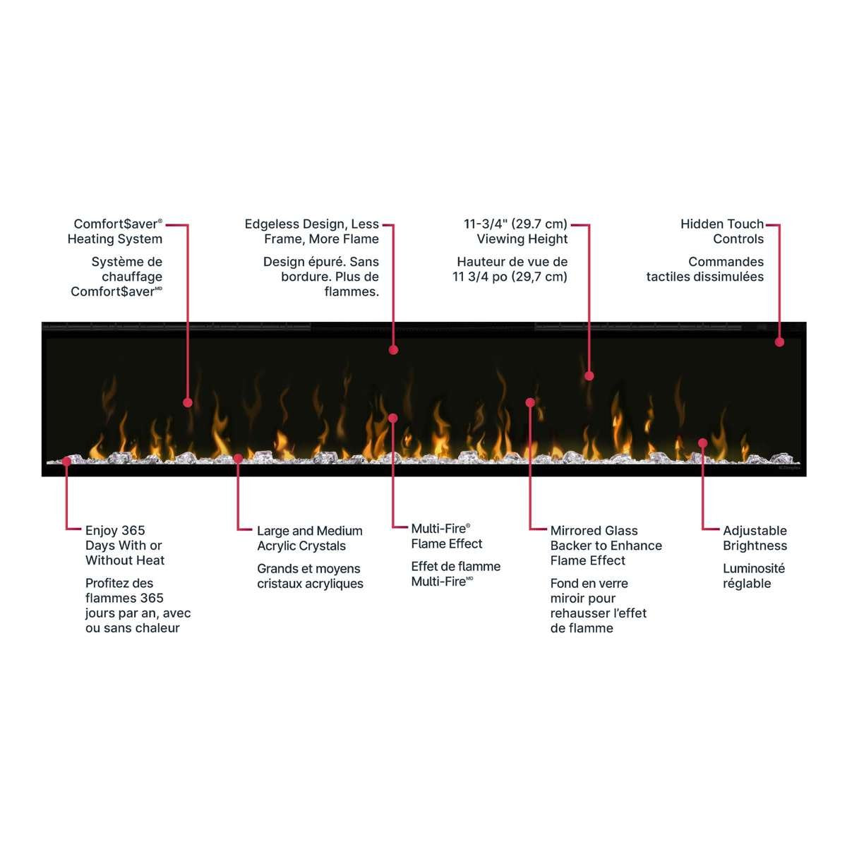Dimplex Ignite XL Electric Fireplace